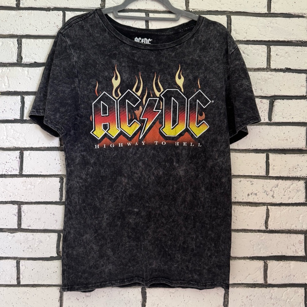 AC/DC Charcoal Gray T-Shirt